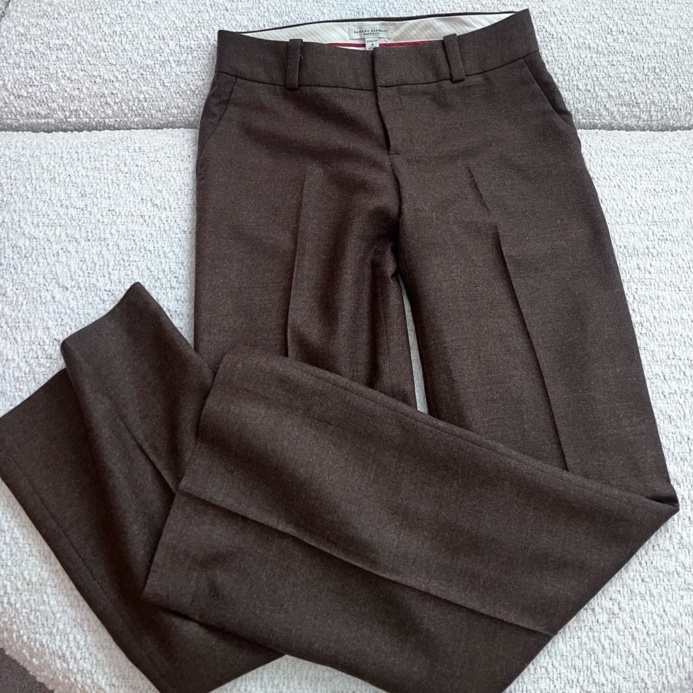Banana Republic Women’s Dark Brown Dress Pants
